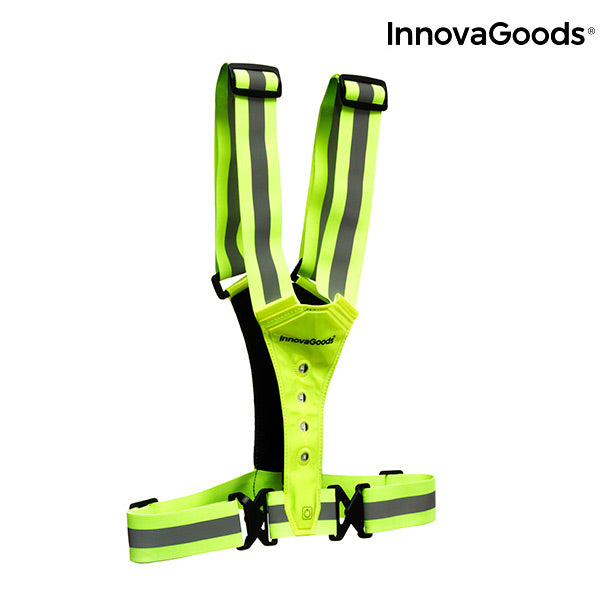 InnovaGoods LED Reflective Running Vest