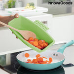 Tabla de Cortar Extensible 3 en 1 con Bandeja, Recipiente y Escurridor PractiCut InnovaGoods