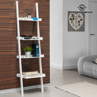 Craftenwood Tilted Wall Shelf (4-tier)