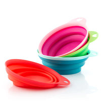 Heart Silicone Folding Pet Bowl