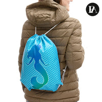 Fashinalizer Mermaid Drawstring Daysack