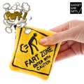 Gadget and Gifts Fart Zone Key Ring