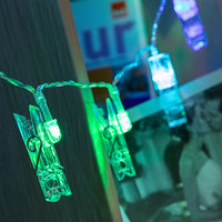 LED Photo Clip Garland (16 LED)