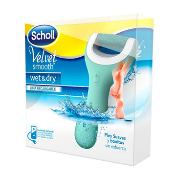 Scholl Velvet Wet & Dry Rechargeable Electronic Foot File