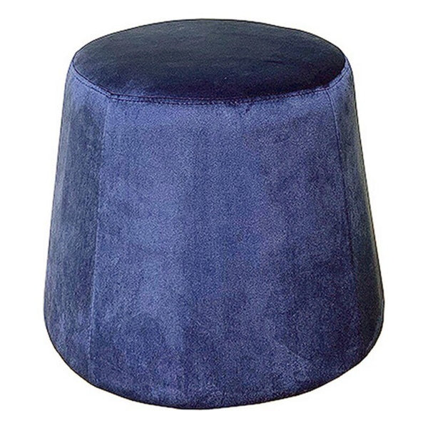 Pouffe Velvet Blue (44 x 44 x 35 cm)